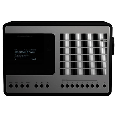 Revo SuperConnect DAB, FM & Internet Radio with Spotify, DLNA and Bluetooth Matt Black/Silver